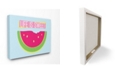 Stupell Industries Life is Sweet Watermelon Neon Cavnas Wall Art, 16" x 20"